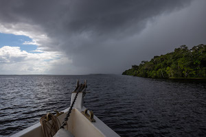 Thunderstorm on the Rio Negro