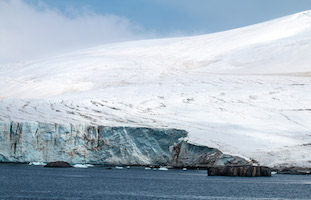 Antarctic Peninsula glacier