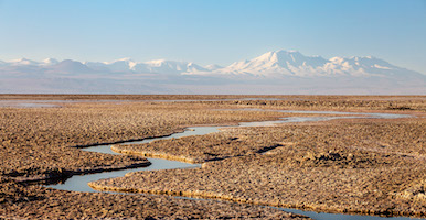 Salar de Atacama salt flats