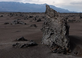 Interior Iceland lava fields