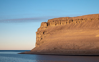 Beechey Island, winter camp of the ill-fated Franklin Expedition