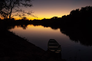Pantanal sunset