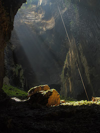 Gomantong Cave, home to swiftlets, bats, and cockroches